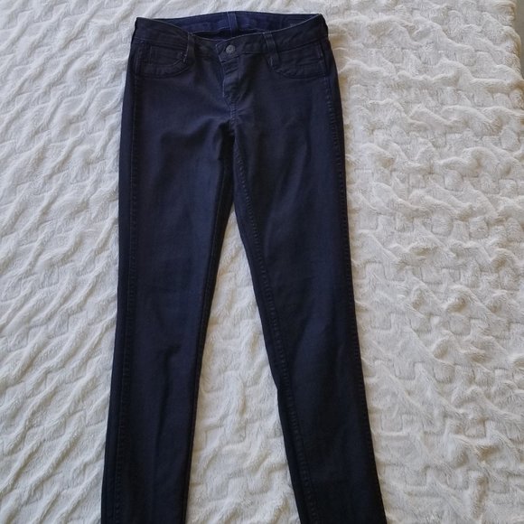 ✨HP✨ BLEULAB Detour Reversible Denim Leggings Size 25 Made In USA - Picture 8 of 16